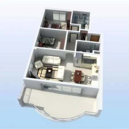 Gorgeous 2 Bed Private Ground Floor In One Of Sides Exclusive Communi דירה *